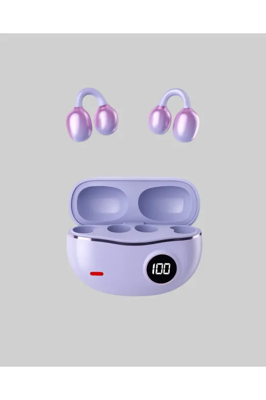 UCUZTEKNO UCZZZYXG10KÜPEKULAKLIK-2 Yxg10 Klipsli Açık Kulaklık – Spor İçin Uygun, Aptx Ses, Ergonomik Yapı