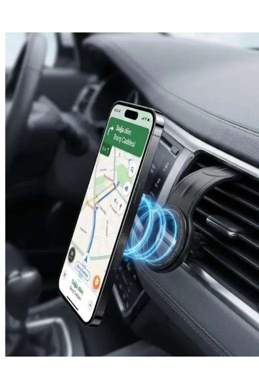 UCUZTEKNO UCZZZZJ12ARAÇTUTUCU Trendlia Manyetik Araç Telefon Tutucu 360 Derece Döner Güçlü Mıknatıslı Stand
