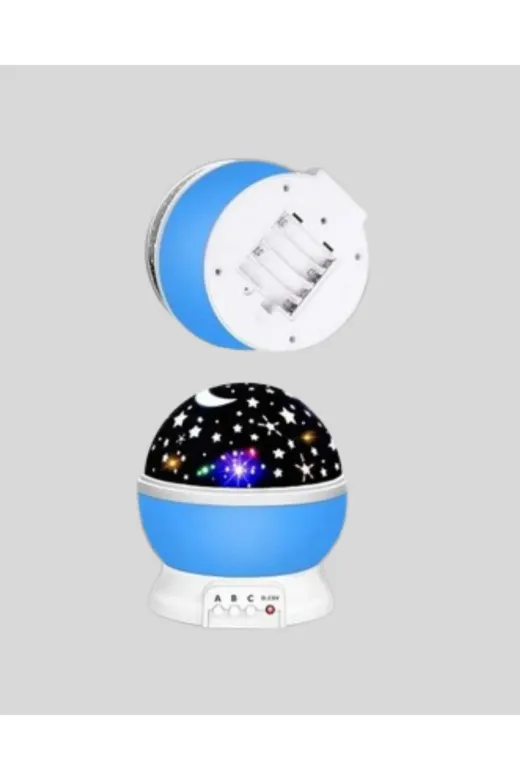 UCUZTEKNO XUUCZZZSTARGECELAMBASI-2 Trendlia Çocuk Gece Lambası 6 Modlu Renkli Led Enerji Tasarruflu Masal Işığı