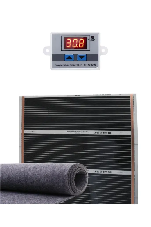 UFUK DAĞITIM 80DK2 80X150 Keçeli Dijital Termostatlı Halı Altı Karbon Isıtıcı
