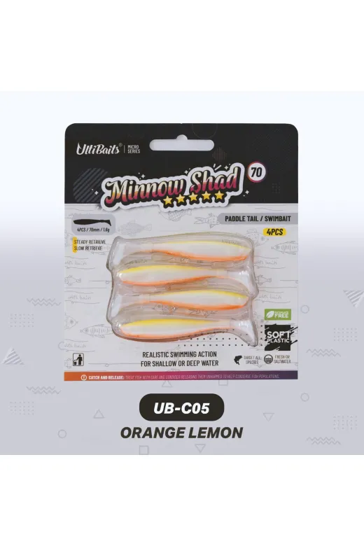 ultibaits UB-LS Levrek Avı İçin Özel Silikon Yem Ve Jighead Seti