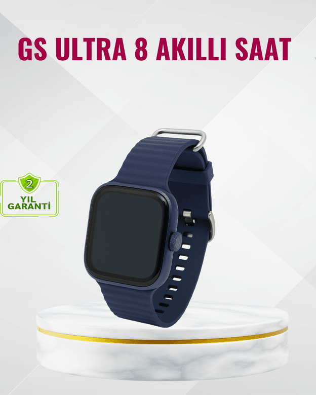 Ultra Akıllı Saat 2.05 İnç Büyük Ekran Bluetooth Aramalı IP67