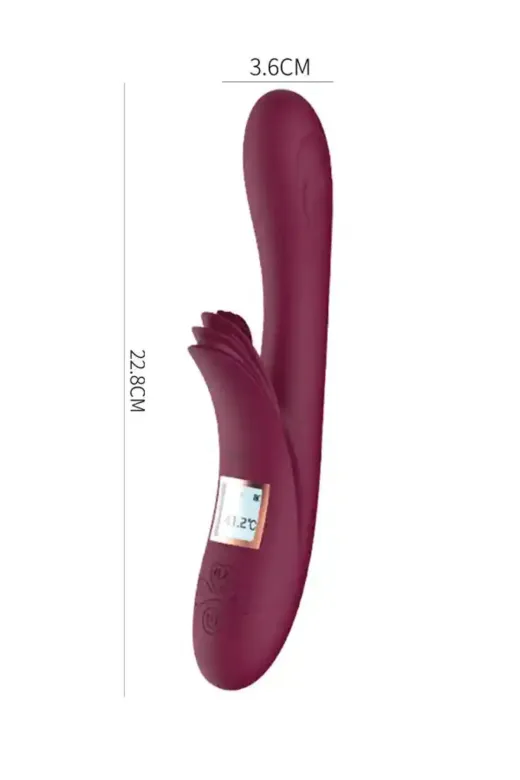 Ultra Realistik İleri Geri Hareketli Isıtmalı Titreşimli Dildo Vibratör Penis 23 Cm
