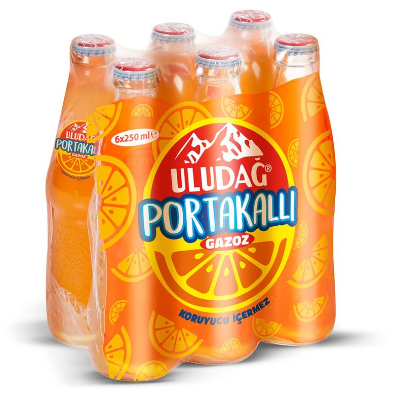 uludağ45777 Uludağ Efsane Portakal 6X250 Ml Cam