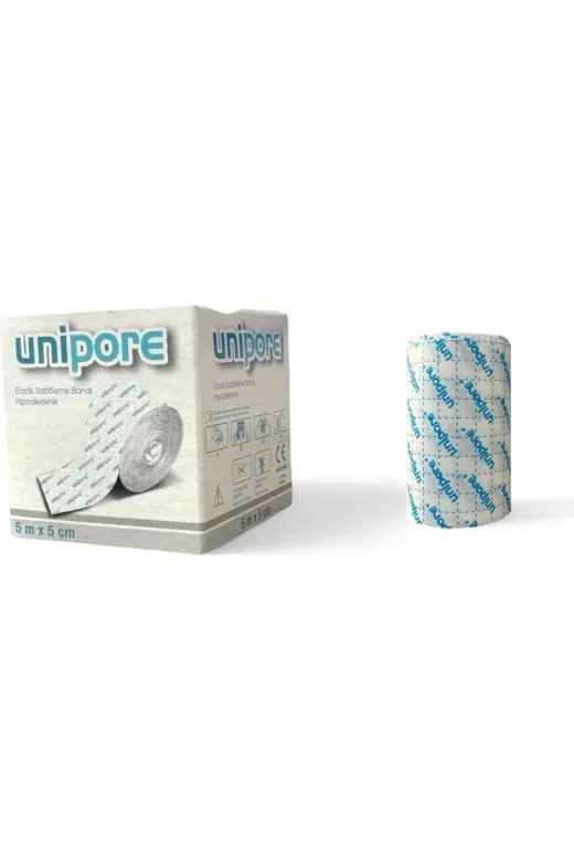 Unipore 34534 Elastik Sabitleme Bandı Hipoalerjenik Medikal Cerrahi Bant – 10M X 10Cm