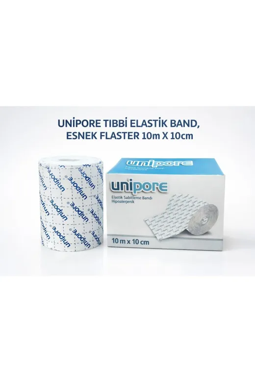 Unipore UNİPORE Tıbbi Elastik Band Esnek Flaster 10M X 10Cm (1 Adet)