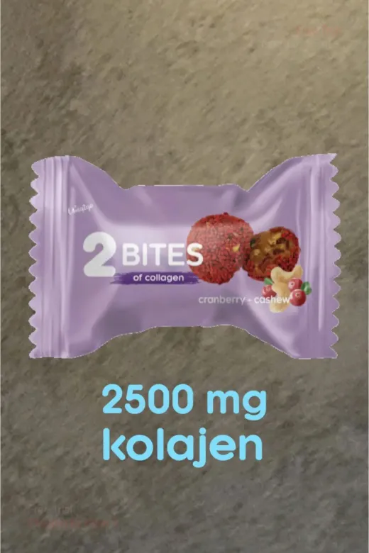 Uniq2go TYCJUQMSTN169920150182627 2 Bites Kolajen Protein Topu 10X16 G