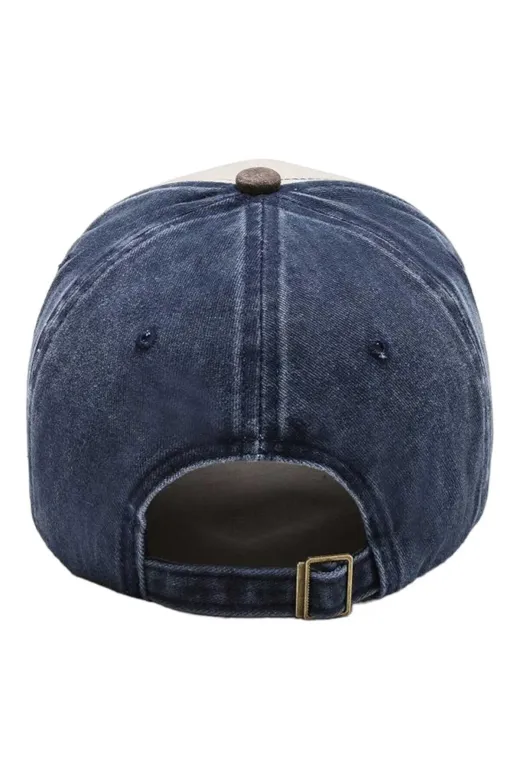 Unisex Eskitme Jewel Shine Ayarlanabilir Beyzbol Kep Şapka Baseball Şapka 2'li Set