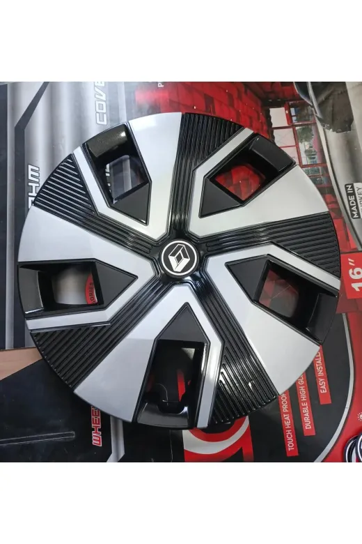Universal 28268262826282 Renault Symbol/taliant/kangoo Uyumlu 15 Inç Jant Kapağı 4'lü Takım Amblem Hediyeli