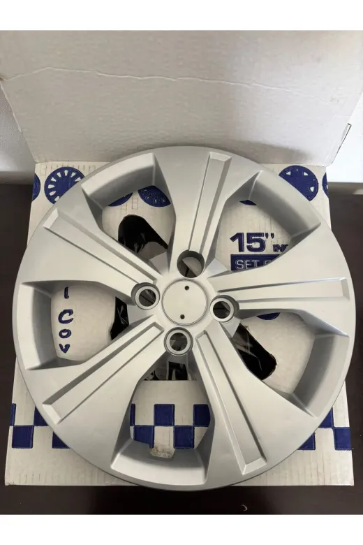 Universal 283638363863 Renault Taliant Uyumlu 15 Inç Jant Kapağı 4'lü Takım Amblem Hediyeli
