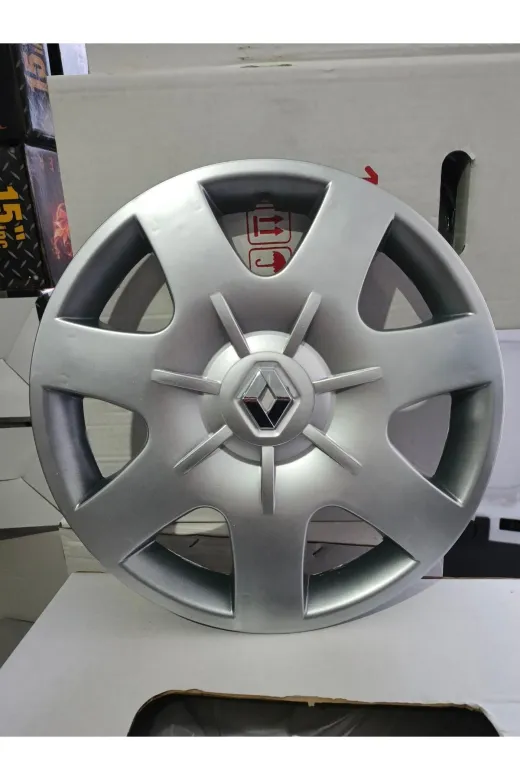 Universal 28363837836383638 Renault Kangoo/clio/symbol/megane 14 Inç Uyumlu Jant Kapağı 4'lü Takım Amblem Hediyeli