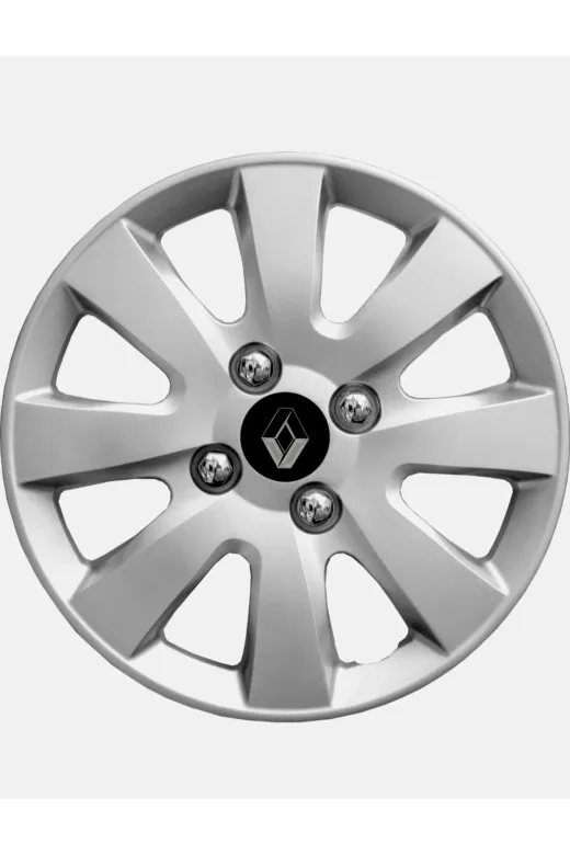 Universal 293729382928 Renault Clio / Symbol Uyumlu 14 Inç Jant Kapağı 4'lü Takım Amblem Hediyeli