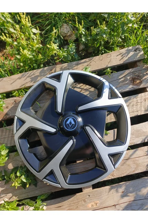 Universal 2947927292832 Renault Clio / Symbol / Megane / Taliant / Fluence Uyumlu 15 Inç Jant Kapağı 4'lü Takım