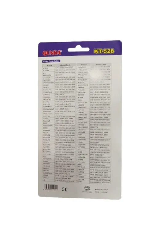 Universal 73 Qunda Kt-528 Akıllı Klima Kumanda