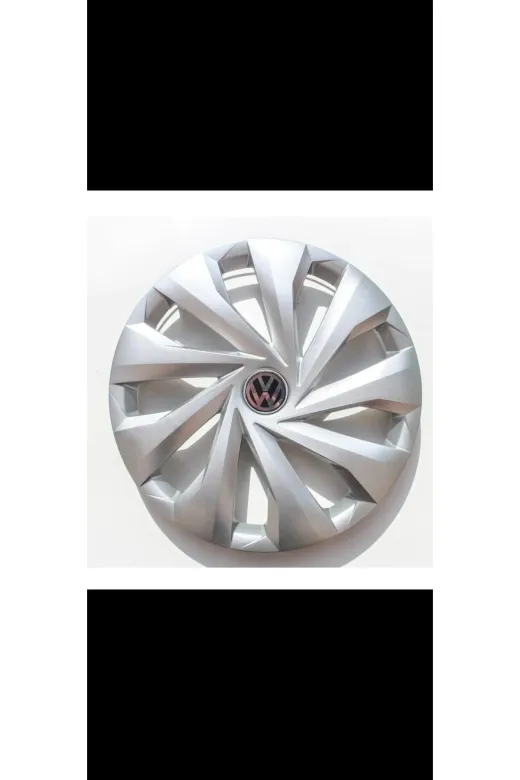Universal 937392729283 Volkswagen Polo / Golf / Jetta / Bora Uyumlu 14 Inç Jant Kapağı 4'lü Takım Amblem Hediyeli