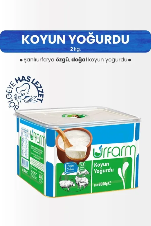 URFARM KOYUNYOGURDU2KG Koyun Yoğurdu 2 Kg. | Saf Ve Taze Yoğurt