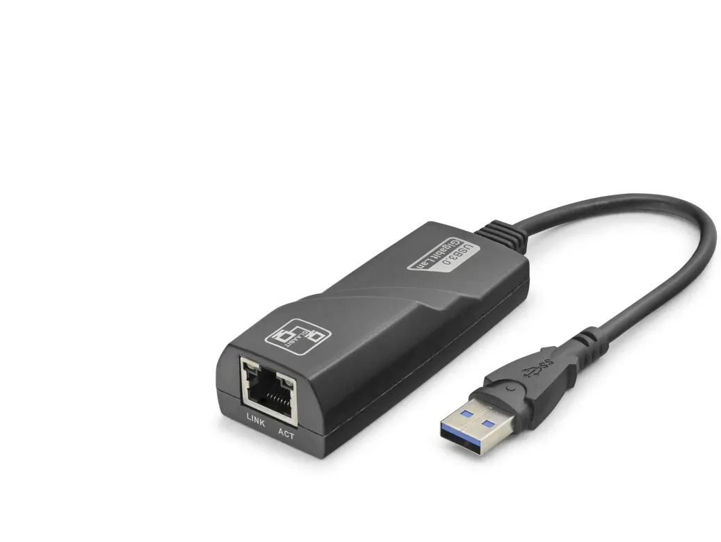 Usb 3.0 Ethernet Adaptör Gigabit Siyah HDX7867