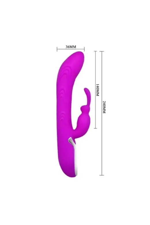 Usb Şarjlı 10 Fonksiyonlu Isıtmalı Teknolojik Tavşan Vibratör