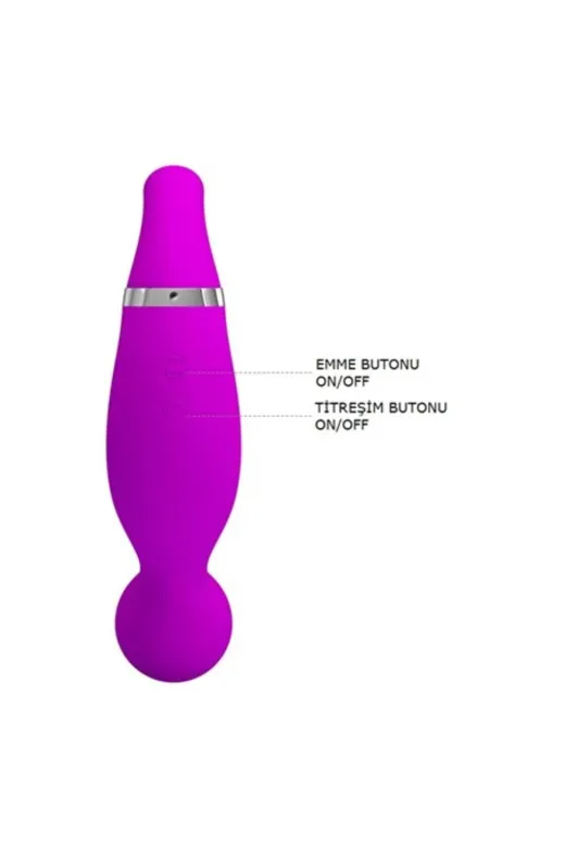 Usb Şarjlı 12 Emme Ve 12 Titreşim Fonksiyonlu Teknolojik Vibratör