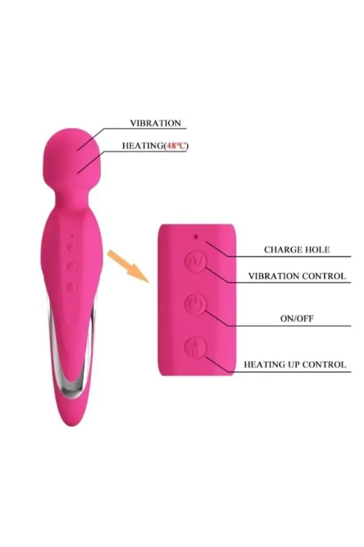 Usb Şarjlı 7 Dil Ve Titreşim Uyarım Fonksiyonlu Isıtmalı Teknolojik Vibratör