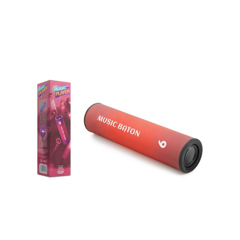 uYvc1qrXnF Subzero Wr192 Silindir Speaker Kırmızı