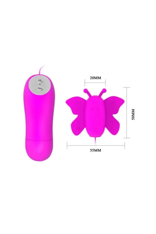 Uzaktan Kablo Kumandalı Mini Kelebek Masaj Vibratörü