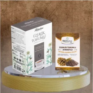 Üzerlik Tohumlu Çay + Üzerlik Tohumlu Ayrıkotlu Macun