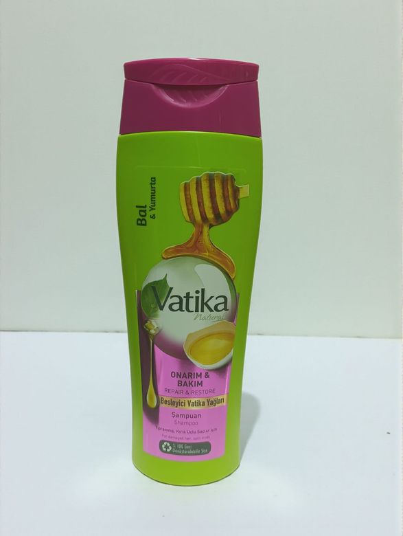 Vatika FT2255400TR Naturals Onarım & Bakım Bal & Yumurta Özlü Şampuan 400Ml