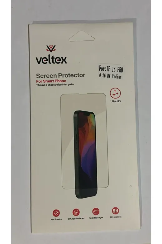 Veltex 8 İphone 14 Pro Kirilmaz Cam