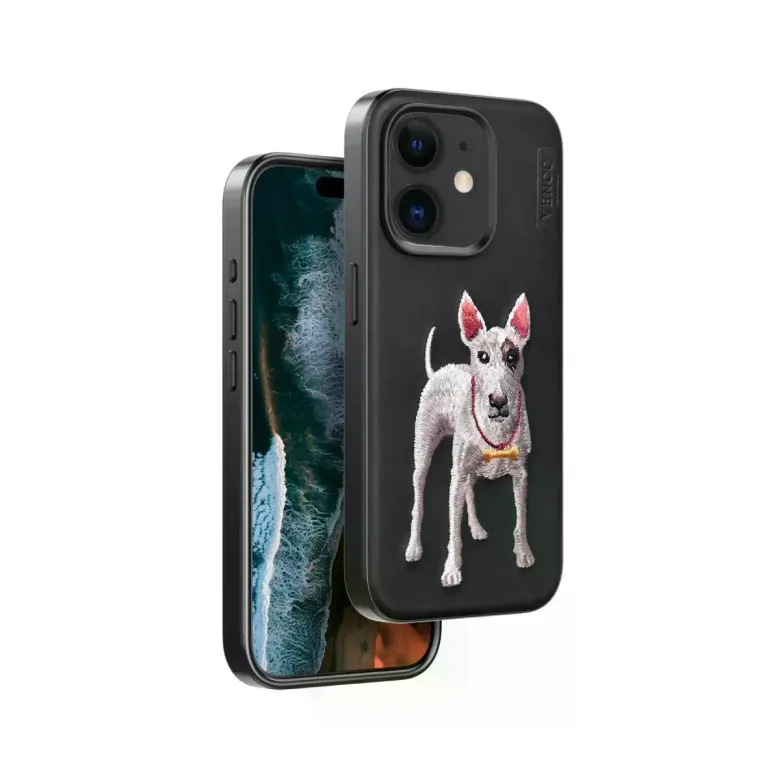 Venco Apple İphone 11 Perma Desenli Kapak - Siyah