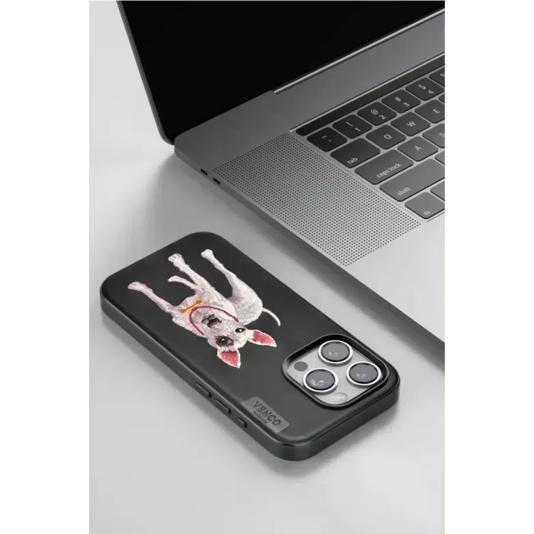 Venco Apple İphone 11 Perma Desenli Kapak - Siyah