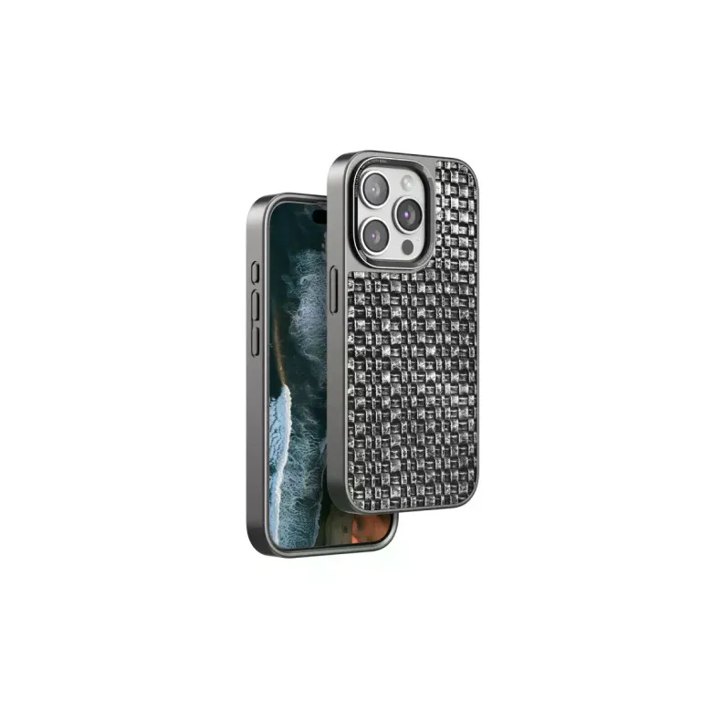 Venco Apple İphone 15 Pro Brand Kapak - Gümüş