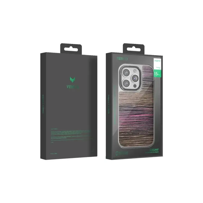 Venco İphone 14 Pro Wave Kapak - Derin Mor