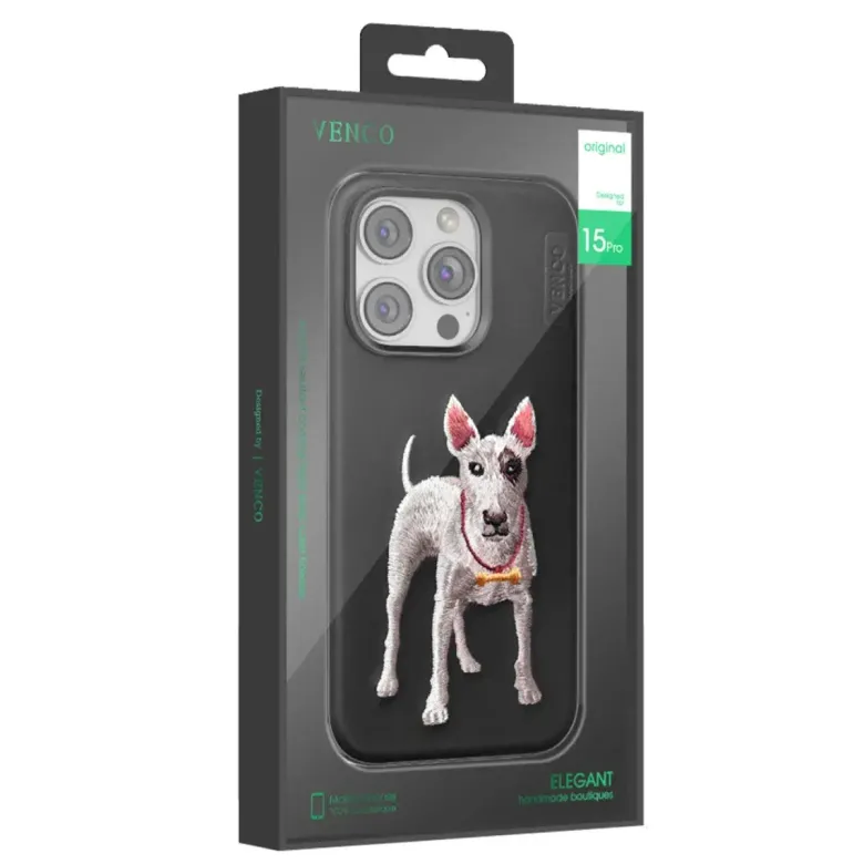 Venco İphone 16 Perma Desenli Kapak - Kahverengi