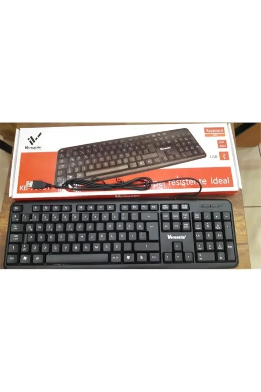 VERSATILE 001 Kb-700St Usb Klavye Standart Klavye Slim Ergonomik