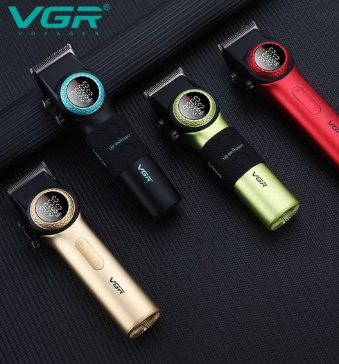 VGR V-001 Kırmızı Profesyonel Saç Kesme Makinesi