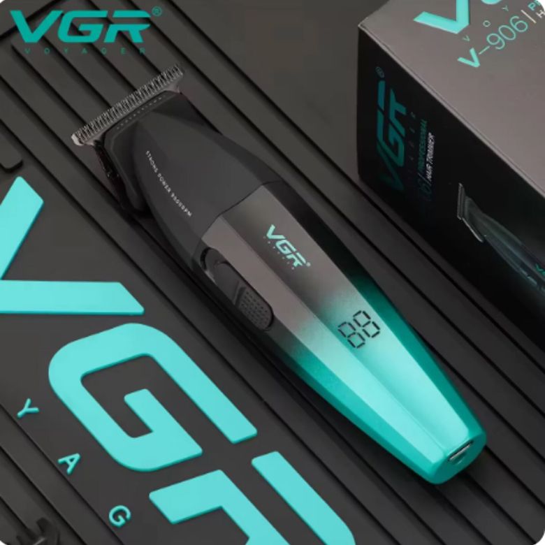 Vgr V-906 Dlc T-Blade Tıraş Makinesi Makinesi - 9000 Rpm