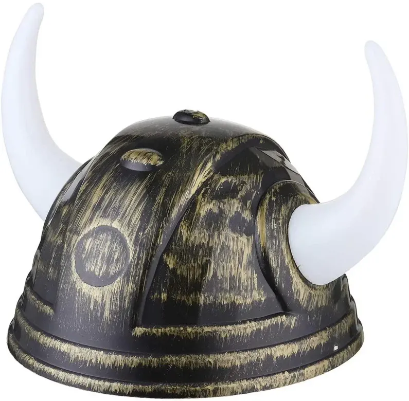 Viking Başlığı Asteriks Başlığı Altın Renk
