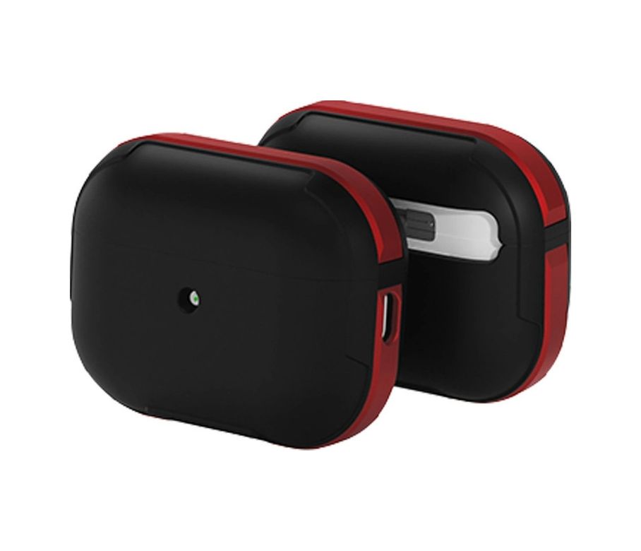 VINTESSY 127133274 Apple Airpods Pro 2 2.nesil Mo-A8 Armor Kılıf - Kırmızı