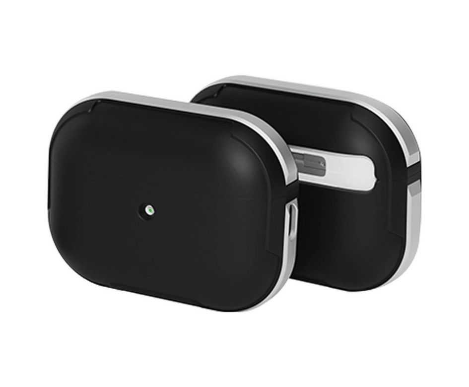 VINTESSY 127133280 Apple Airpods Pro 2 2.nesil Mo-A8 Armor Kılıf - Gümüş