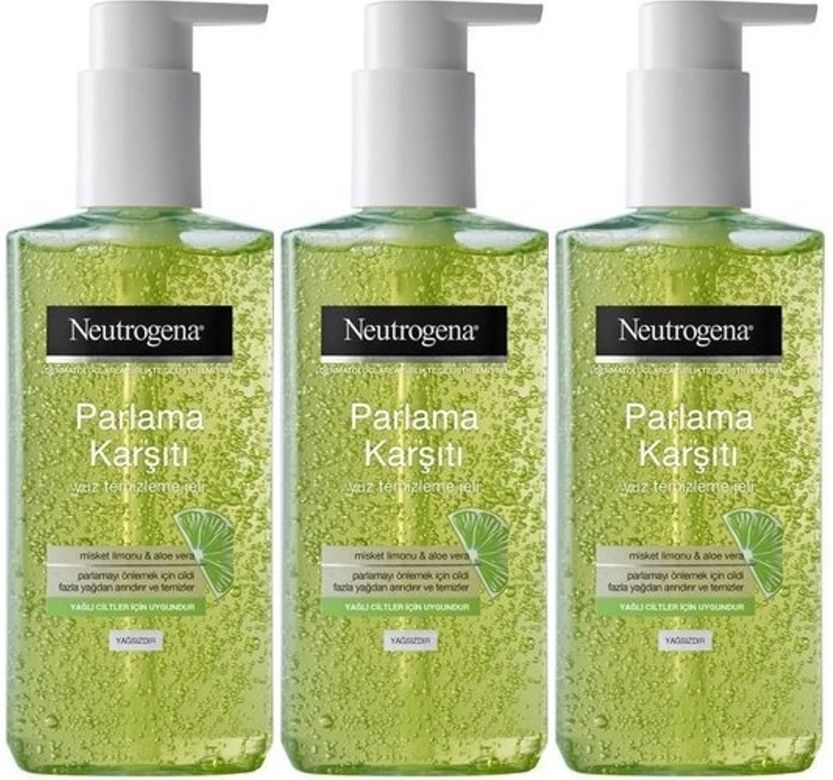 Visibly Clear Pore&Shine Temizleme Jeli 200ML (Parlama Karşıtı) (3 Lü Set)