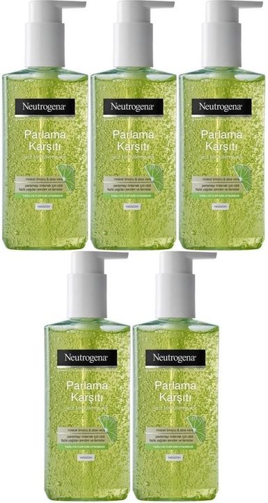 Visibly Clear Pore&Shine Temizleme Jeli 200ML (Parlama Karşıtı) (5 Li Set)