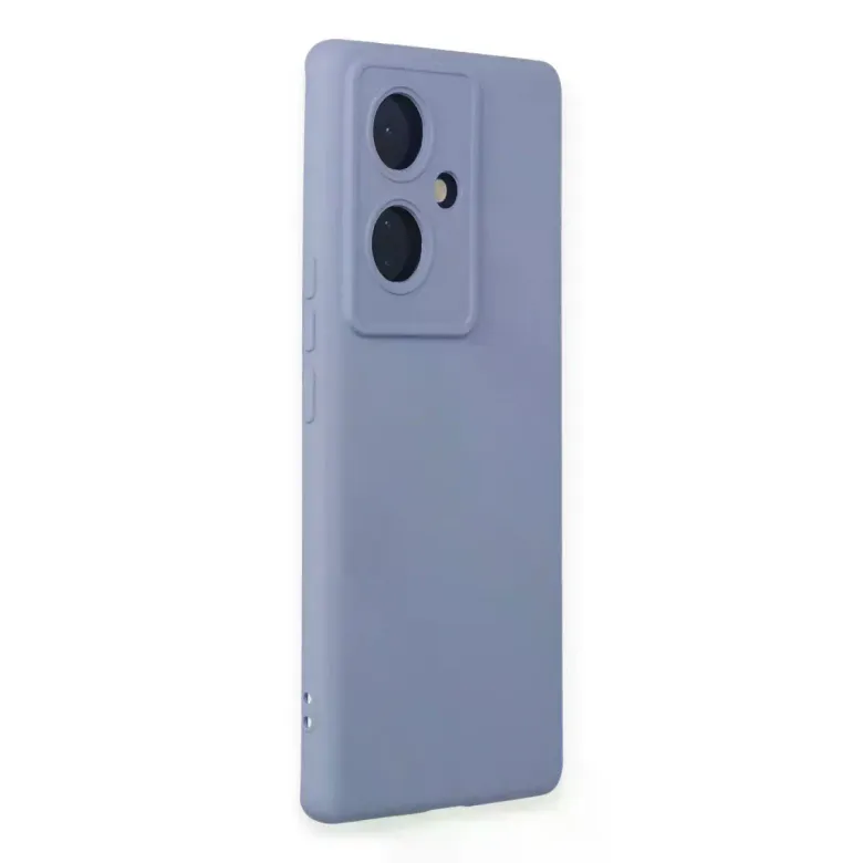 Vivo V29 Lite Kılıf Nano içi Kadife Silikon - Lila