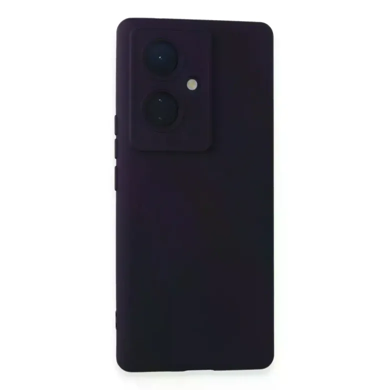 Vivo V29 Lite Kılıf Nano içi Kadife Silikon - Mor