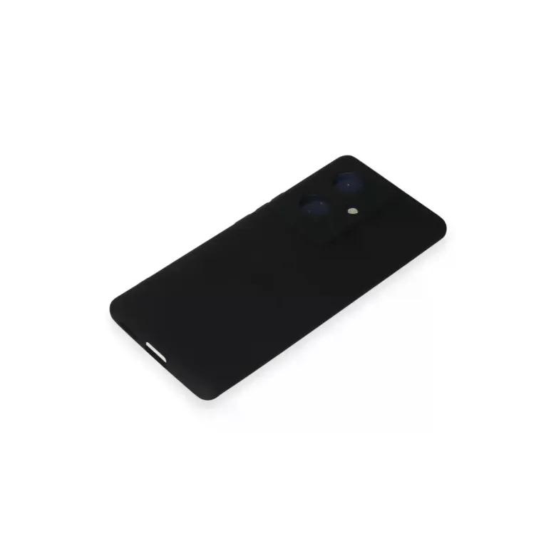 Vivo V29 Lite Kılıf Nano içi Kadife Silikon - Siyah