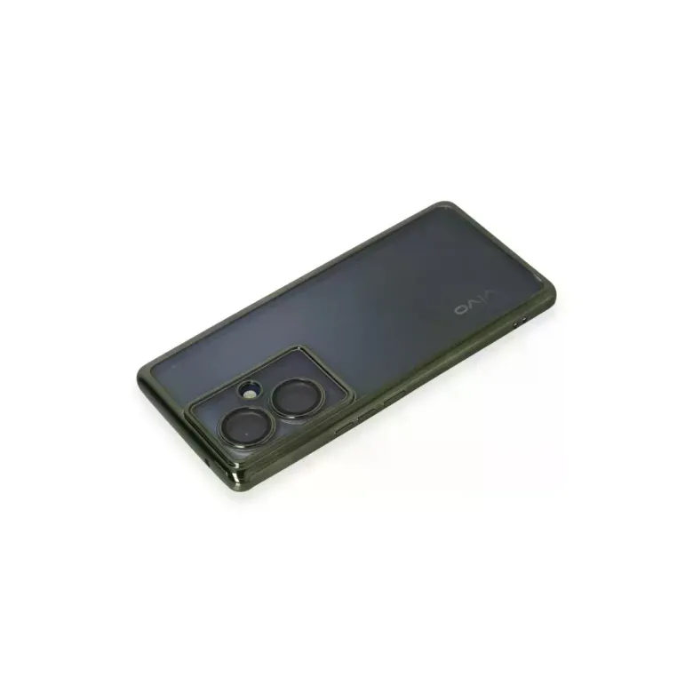 Vivo V29 Lite Kılıf Razer Lensli Silikon - Yeşil