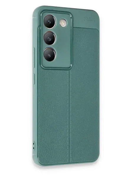Vivo V30 Lite 4G Kılıf Auto Focus Kapak - Koyu Yeşil
