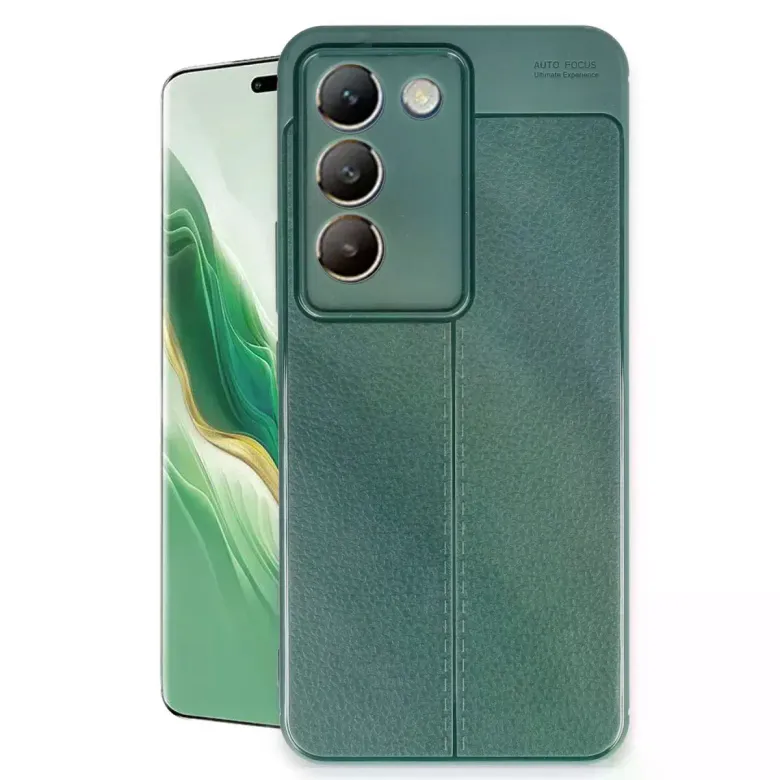 Vivo V30 Lite 4g Kılıf Auto Focus Kapak - Koyu Yeşil