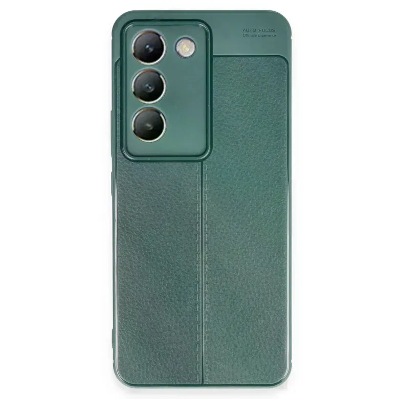 Vivo V30 Lite 4g Kılıf Auto Focus Kapak - Koyu Yeşil