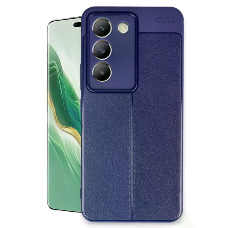 Vivo V30 Lite 4g Kılıf Auto Focus Kapak - Lacivert